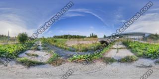 HDR Panorama 360° of Background Nature